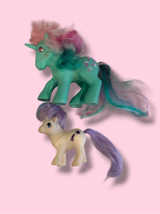 My Little Pony Other - Lot of 2 Bait 1980s My Little Pony G1